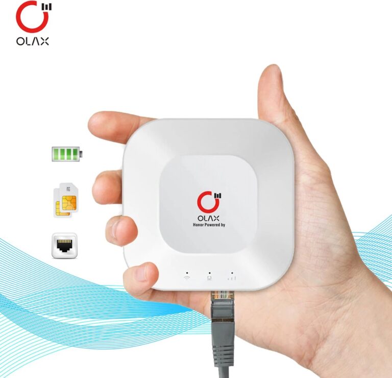 Wi Fi Router Cas Type C Olax MT30 MiFi Router - 4G LTE Pocket WiFi - Ontgrendeld - Met Ethernet ...