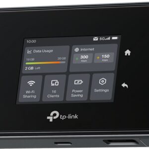 TP-Link M8550 - MiFi Router- 5G - WiFi 6E - Mobiele 5G WiFi Hotspot - Voor Onderweg (1210002602914)