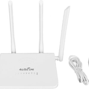 4G LTE Mobiele WiFi Router met Simkaart Slot en 4 Antennes voor 10-20 Gebruikers (9101094084011)