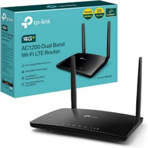 4G+ Router AC1200 Dual Band met SIM Kaart Slot tot 300 Mbps - Gigabit LAN & OneMesh (9101146077350)