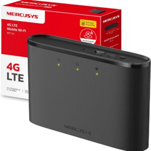 Draagbare 4G LTE WiFi Router: Mobiele Hotspot tot 150Mbps voor 10 Apparaten (9101145449059)