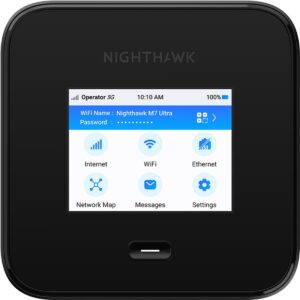 NETGEAR Nighthawk M7 Pro MR7450 - MiFi Router - 5G - WiFi 7 (0606449174236)