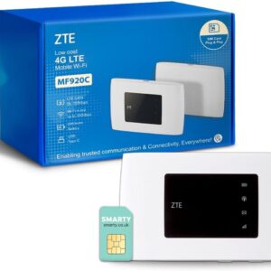 Draagbare 4G LTE WiFi Hotspot - SIM-vrije Mobile Router voor 10 Apparaten (9101145886915)