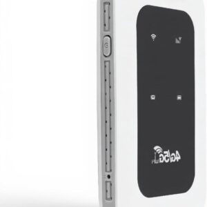Draagbare 4G Router - Mobiele Wifi Hotspot - Internet Onderweg - Tot 10 Apparaten - Compact formaat - Zwart (9101177777878)