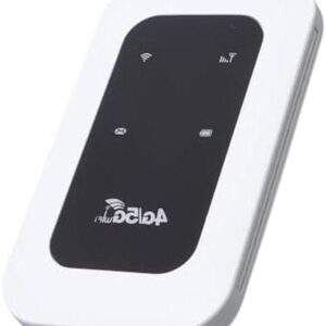 Draagbare WiFi Hotspot - Mobiele Router - Reizen en Onderweg - Plug en Play - 10 Apparaten - Zwart (9101184948100)