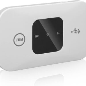 Draagbare WiFi Router - Mobiele Hotspot - Internet Onderweg - Ondersteunt 10 Apparaten - 11.1 x 7 x 2.7 cm (9101186122010)
