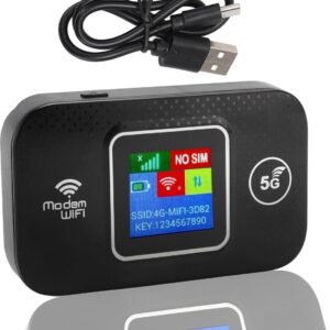 Draagbare Wifi Hotspot - Mobiele Router - Internet Overal - Stabiele Verbinding - Compact Formaat (9101155101817)
