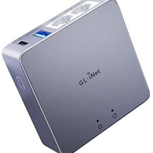 GL.iNet MT2500A (Brume 2) Mini VPN Security Gateway for Home Office and Remote Working - VPN Server & Client for Home and Office,VPN Cascading, 2.5G WAN(Aluminum Alloy Housing) (6153830415491)