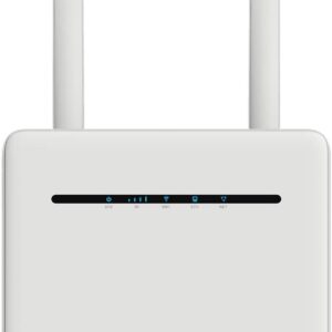 Krachtige 4G+ LTE WiFi Router met Dual Band 2.4 & 5 GHz | Tot 1200 Mbps Snelheid (9101145126523)