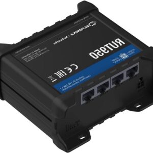 LTE Modem Router - Draadloze Router - Internet Verbinding - RMS Compatibel - 100Mbps Down - Zwart (9101185059256)