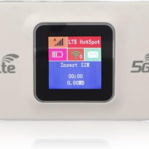 Mobiele Wifi Hotspot - Draagbare Router - Reizen en Onderweg - Tot 10 Gebruikers - Zakformaat (9101174679175)