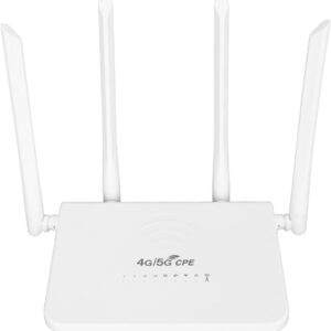 Snelle 4G LTE Wifi Router met Simkaartslot voor Thuis en Onderweg (9101128268790)