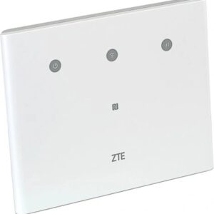 ZTE MF296R - Mifi router - 4G+ LTE router - met simkaartslot en 4 Gigabit ethernetpoorten - 300Mbps download en 50Mbps upload - 64 gebruikers (6902176109959)